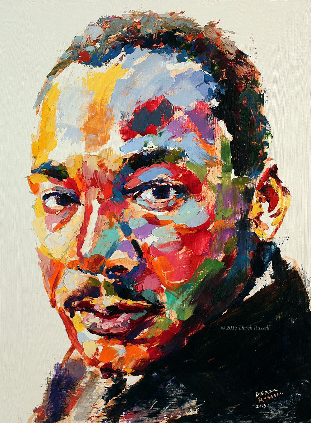 1000x1357 Martin Luther King Jr - Martin Luther King Painting