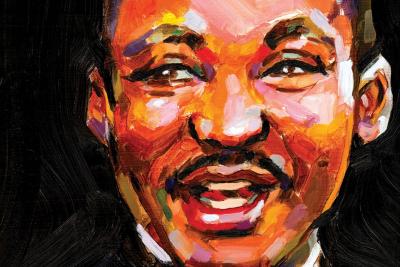 400x267 Martin Luther King Jr. Iowa Now - Martin Luther King Painting