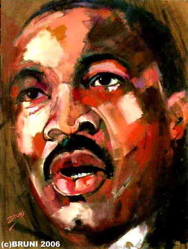 639x847 Mt Luther King Painting - Martin Luther King Painting