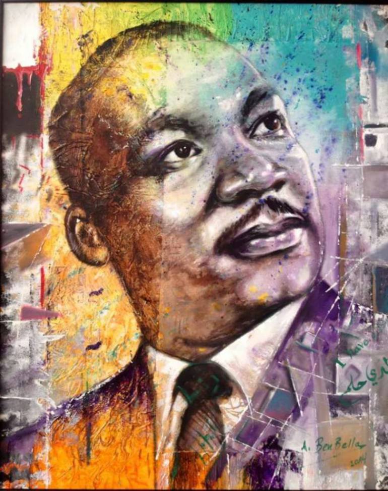 Martin Luther King Painting at PaintingValley.com | Explore collection ...