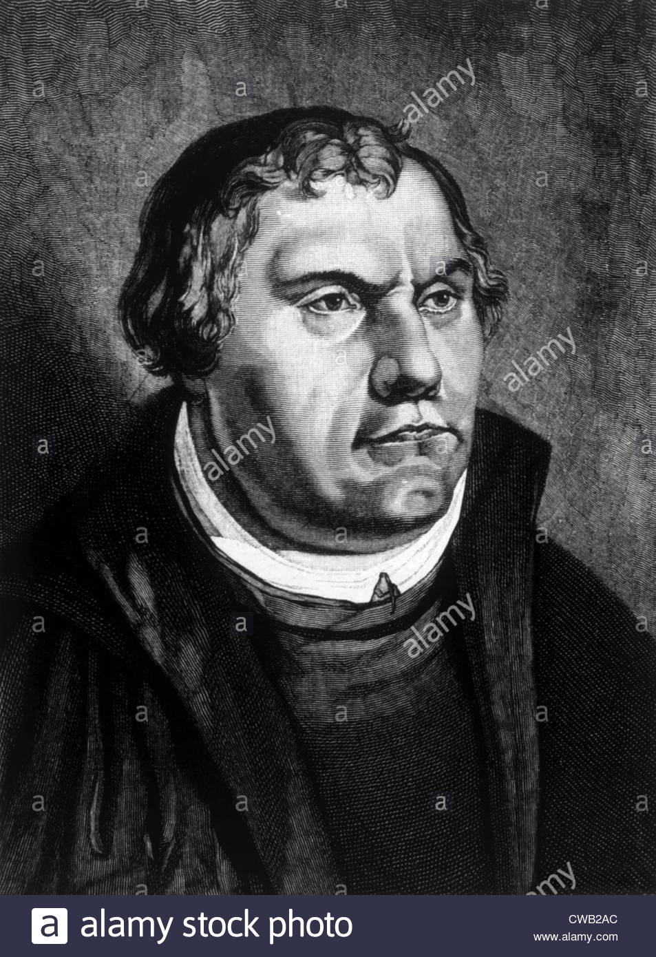 953x1390 Martin Luther (1483 1546), Engraving From The Painting By Lucas - Martin Luther Painting