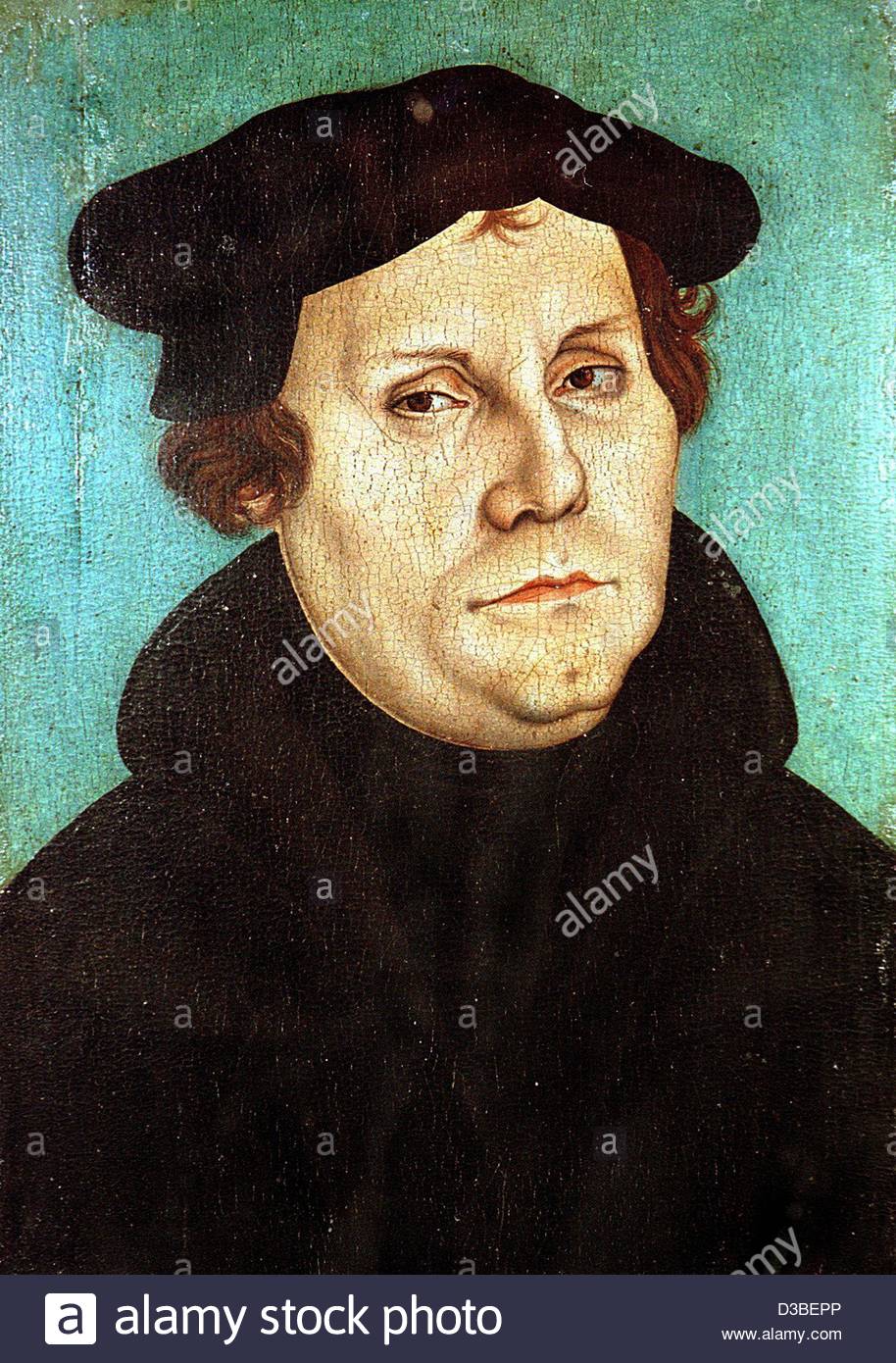 914x1390 Dpa Files) - Martin Luther Painting
