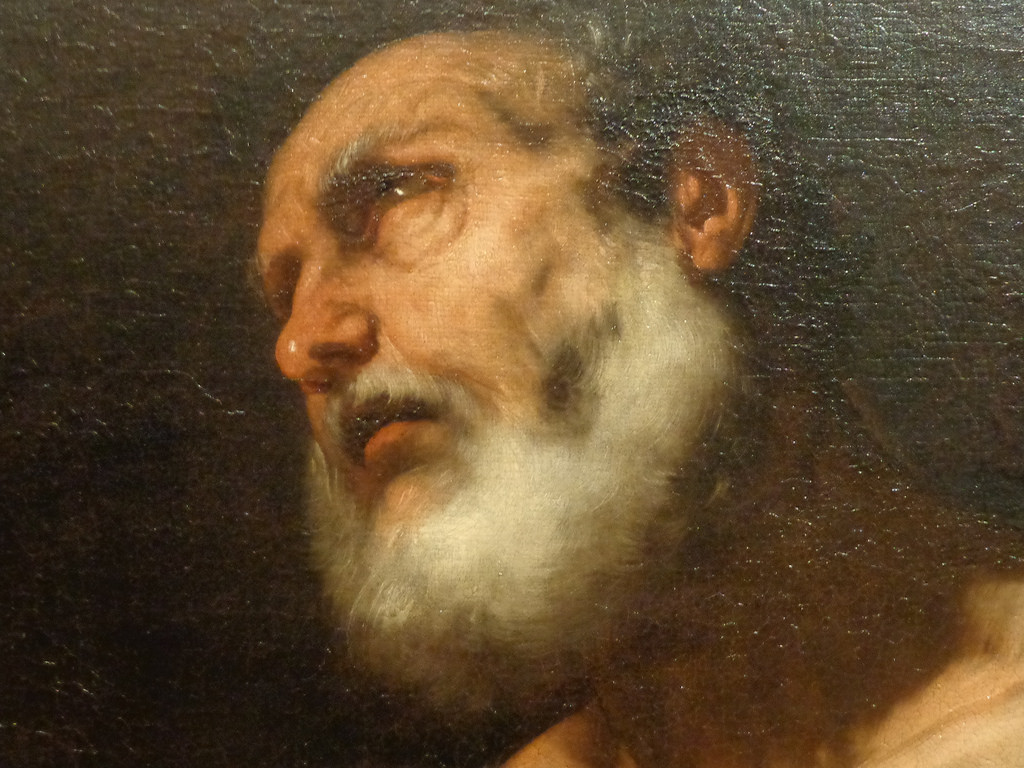 1024x768 Luca Giordano - Martyrdom Of St Bartholomew Painting