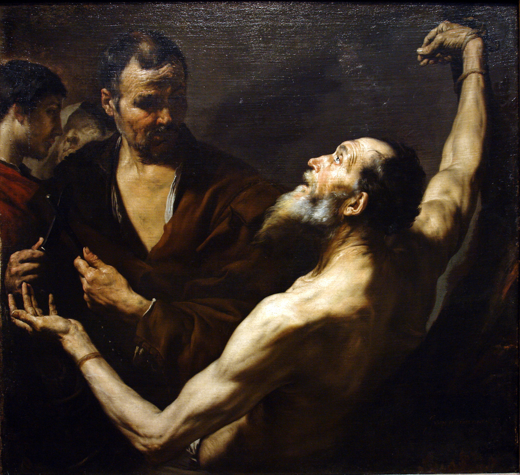 1024x936 The Martyrdom Of Saint Bartholomew, 1634 Saint - Martyrdom Of St Bartholomew Painting