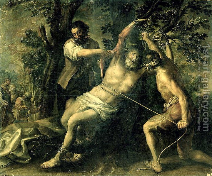 721x600 The Martyrdom Of St. Bartholomew Francisco Camilo Reproduction - Martyrdom Of St Bartholomew Painting
