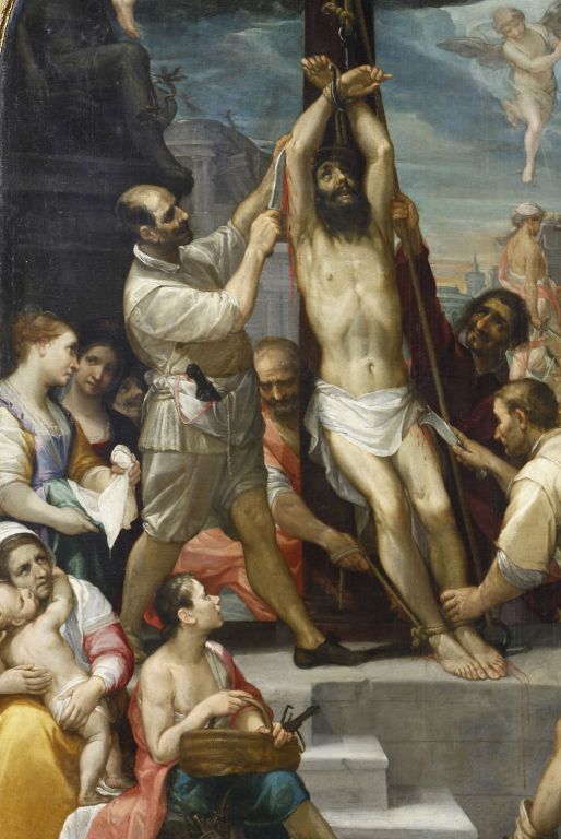 514x768 Viae Siena - Martyrdom Of St Bartholomew Painting