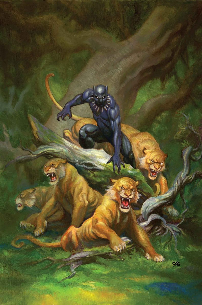 794x1200 Image - Marvel Black Panther Painting