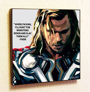 293x300 Thor Ragnarok Marvel Comics Art Painting Decor Print Wall Poster - Marvel Comics Painting