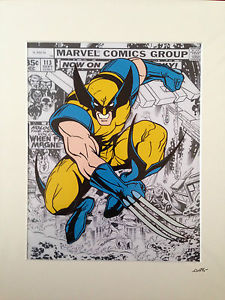225x300 X Men - Marvel Comics Painting