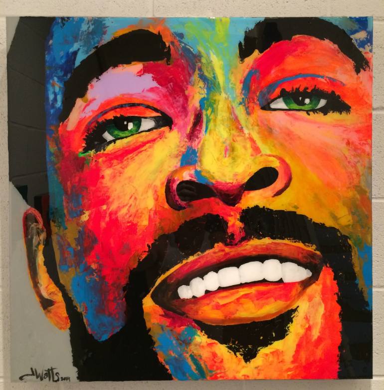 770x781 Saatchi Art Marvin Painting By Jesse Watts - Marvin Painting