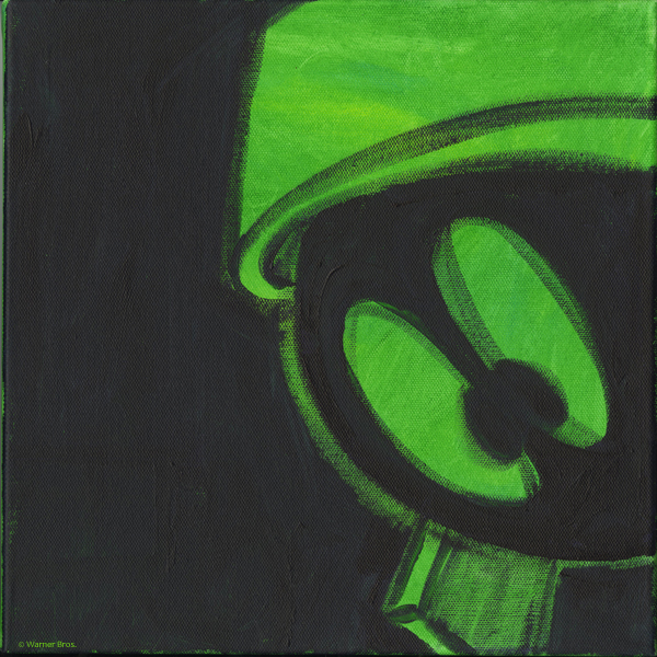 600x600 Marvin Martian Archives - Marvin The Martian Painting
