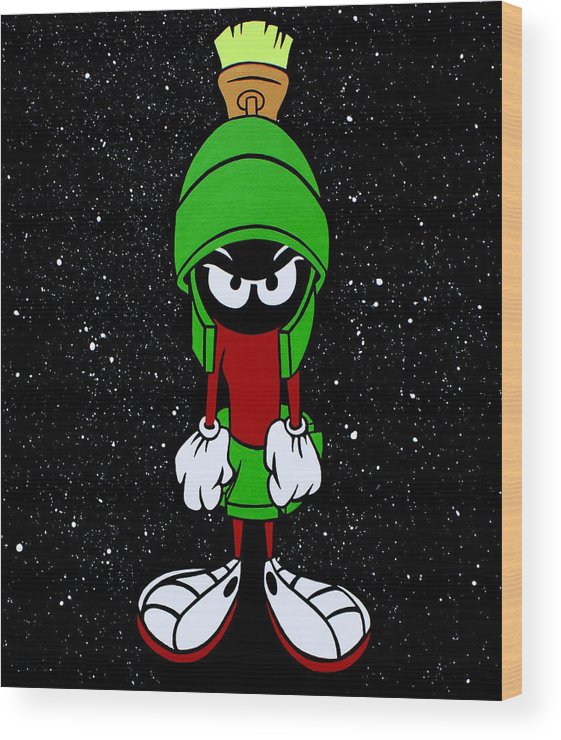 Marvin The Martian Painting at PaintingValley.com | Explore collection ...