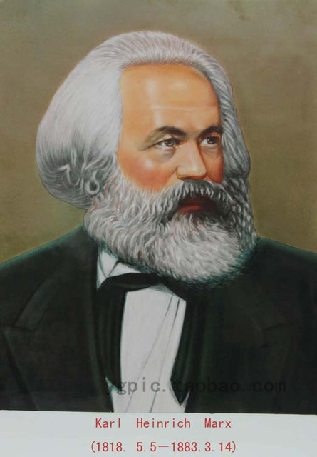 445x640 Online Shop 5 Pcs Great Man Of The World Mao Marx Lenin Stalin - Marx Painting