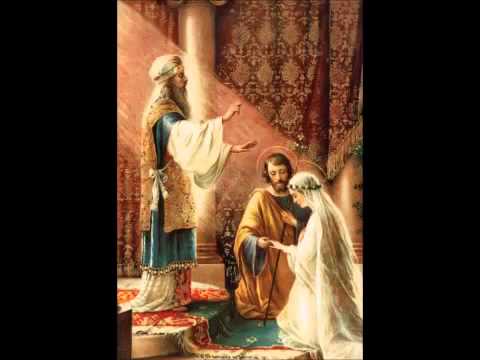 480x360 Marriage Of St Joseph Amp The Blessed Virgin Mary~ Cardinal Burke - Mary And Joseph Painting
