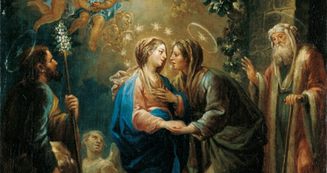 660x350 St. Joseph Present Or Absent - Mary And Joseph Painting