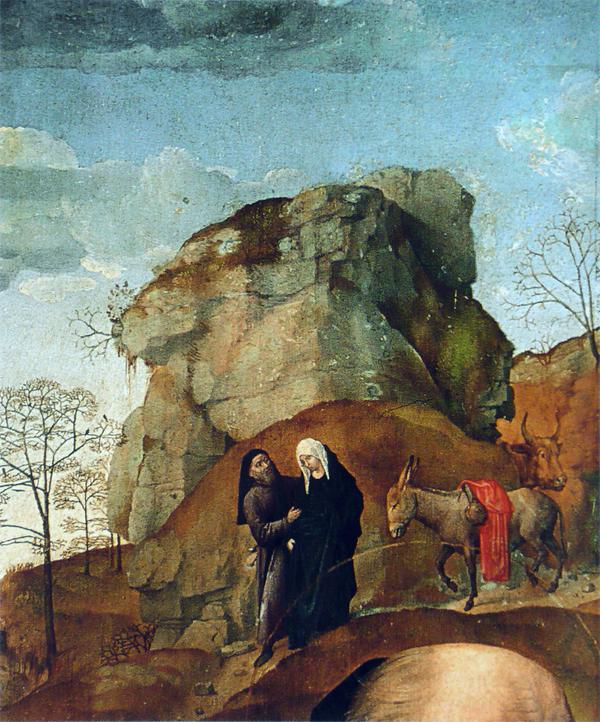 600x722 The Christmas Story Told In 10 Artworks - Mary And Joseph Painting