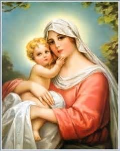 239x300 Mary Holding Baby Jesus - Mary Holding Baby Jesus Painting