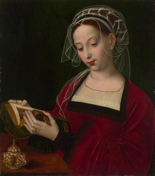543x616 Paintings Of Mary Magdalene - Mary Magdalene Painting