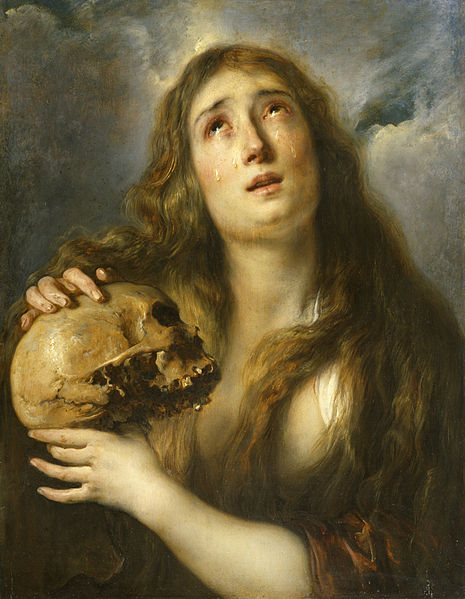 465x599 The Skull Of Mary Magdalene Strange Remains - Mary Magdalene Painting