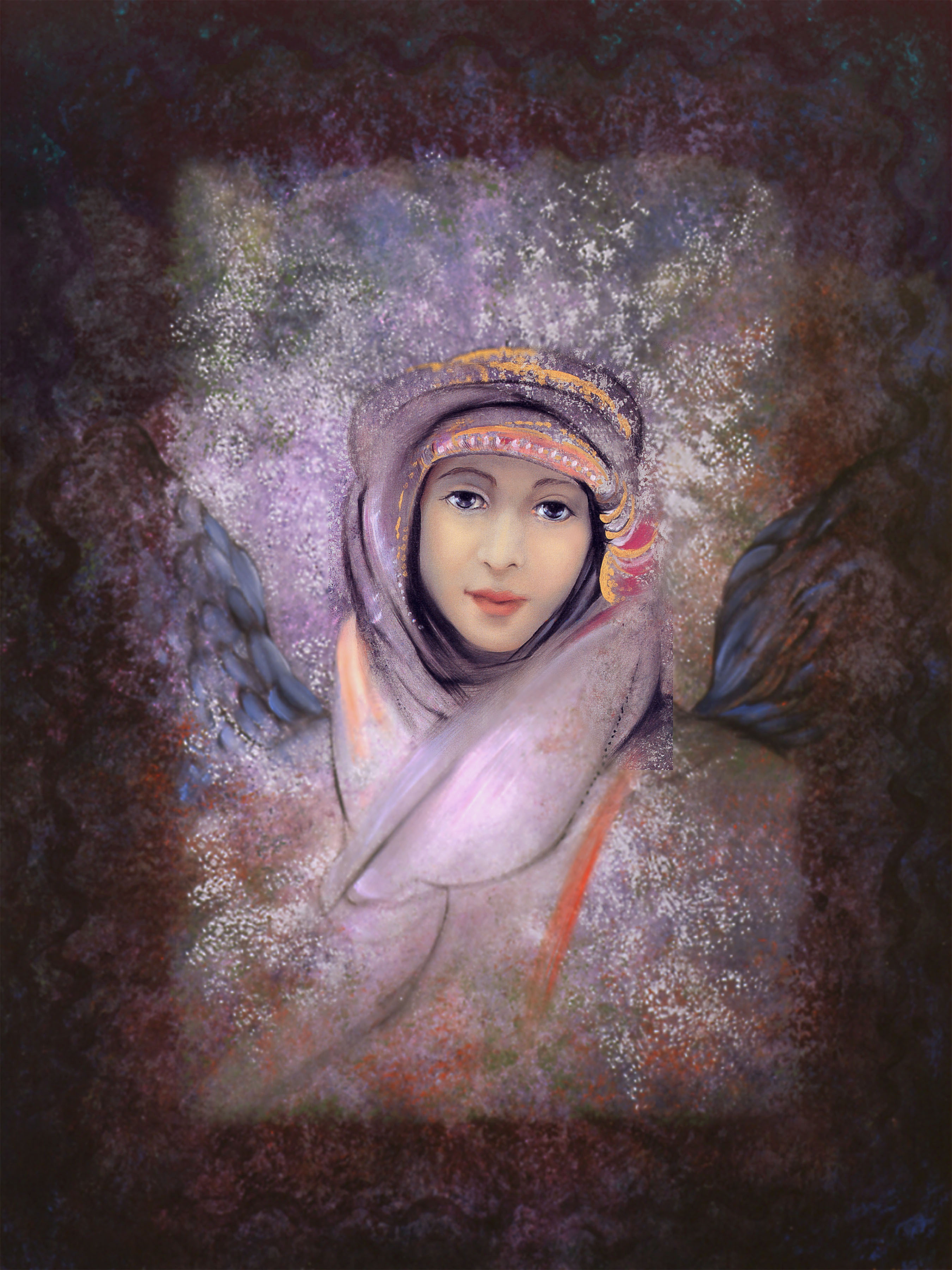 2700x3600 Mary Magdalene Inspired Origination - Mary Magdalene Painting Modern