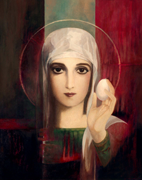 463x586 Mary Magdalene - Mary Magdalene Painting Modern