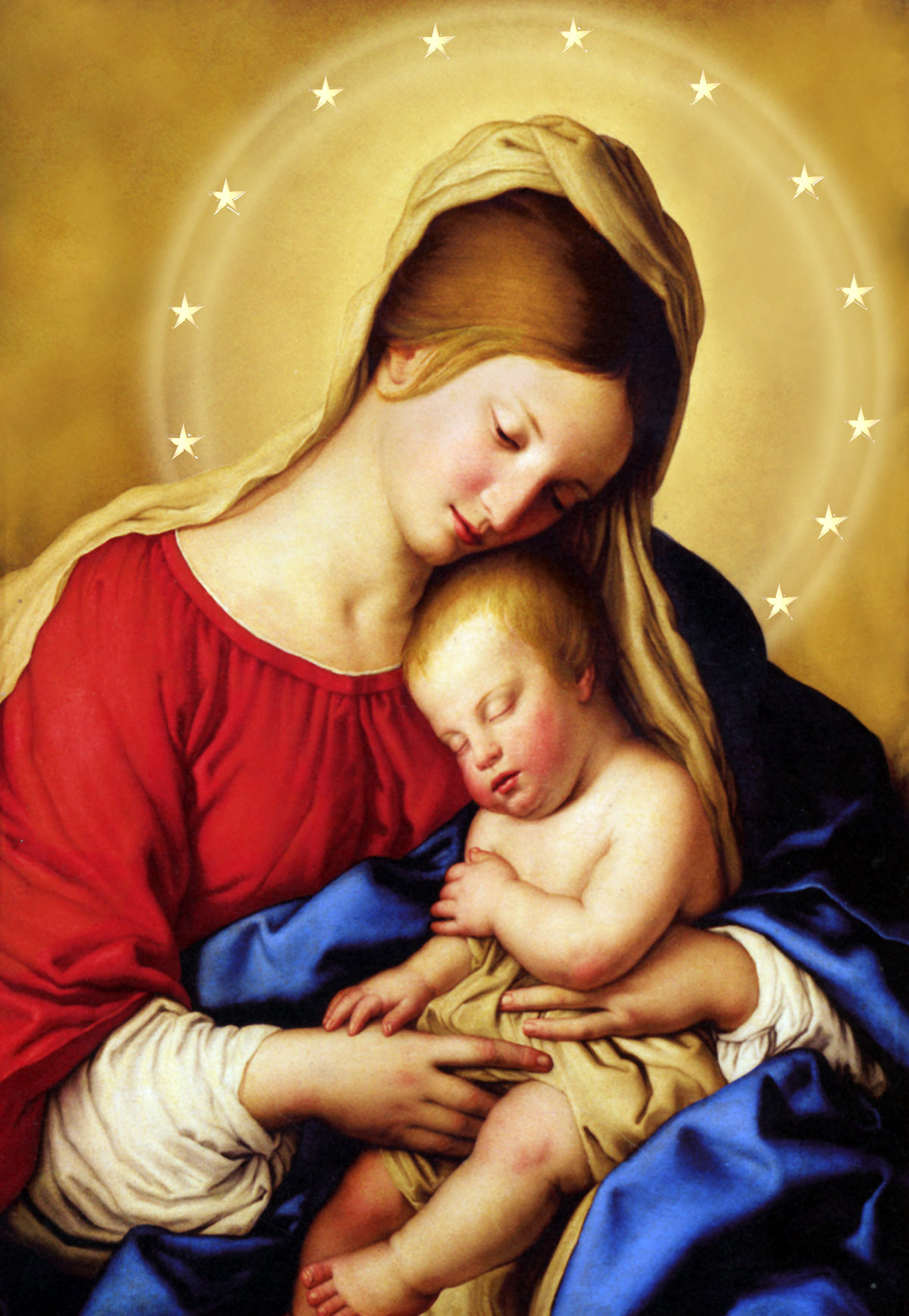 1200x1737 Mary, Mother Of God - Mary Mother Of Jesus Painting