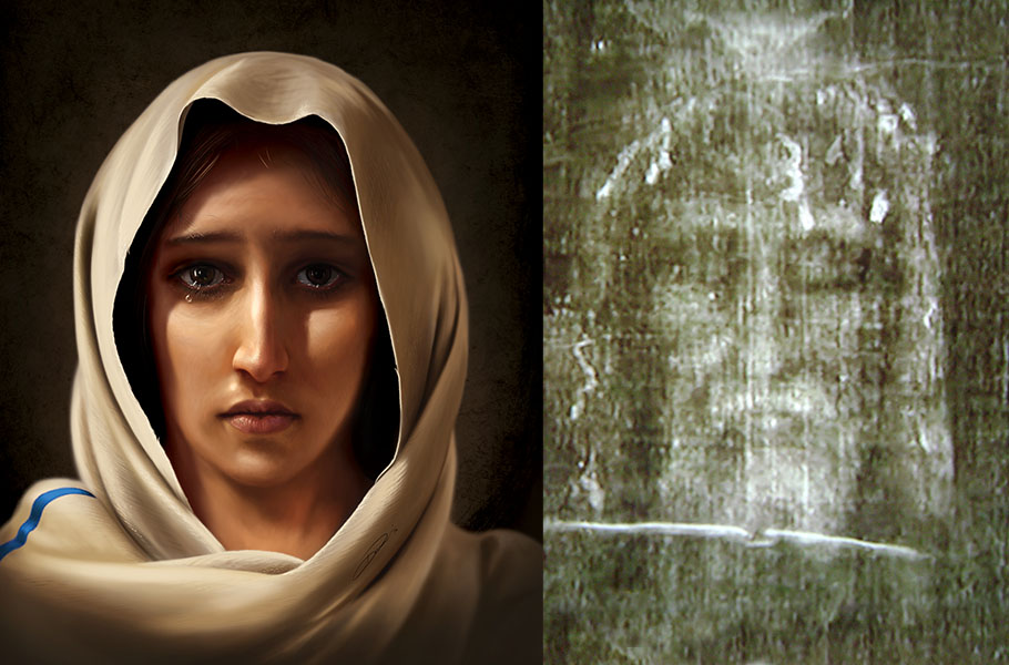 910x600 Mary, Mother Of Jesus - Mary Mother Of Jesus Painting