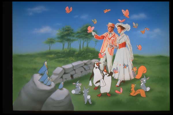 Mary Poppins Painting