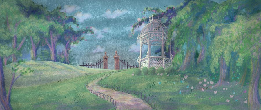 900x382 Stephen Davan Mary Poppins - Mary Poppins Painting