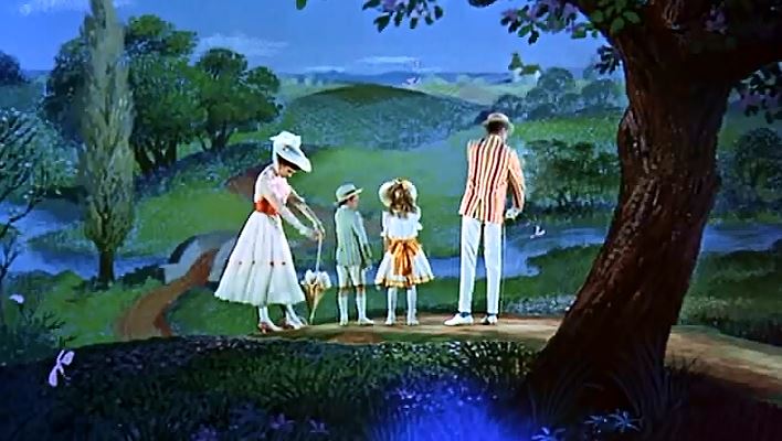 708x400 Mary Poppins (1964) My Live Action Disney Project - Mary Poppins Painting
