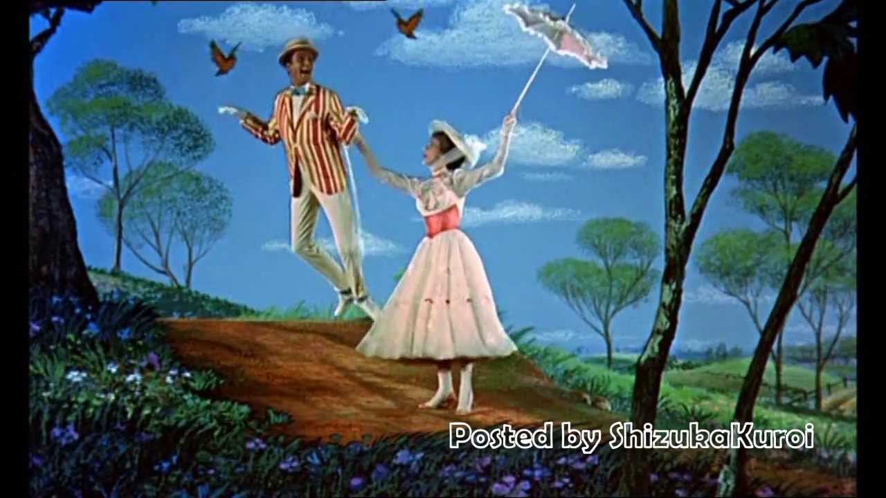 1280x720 Mary Poppins - Mary Poppins Painting