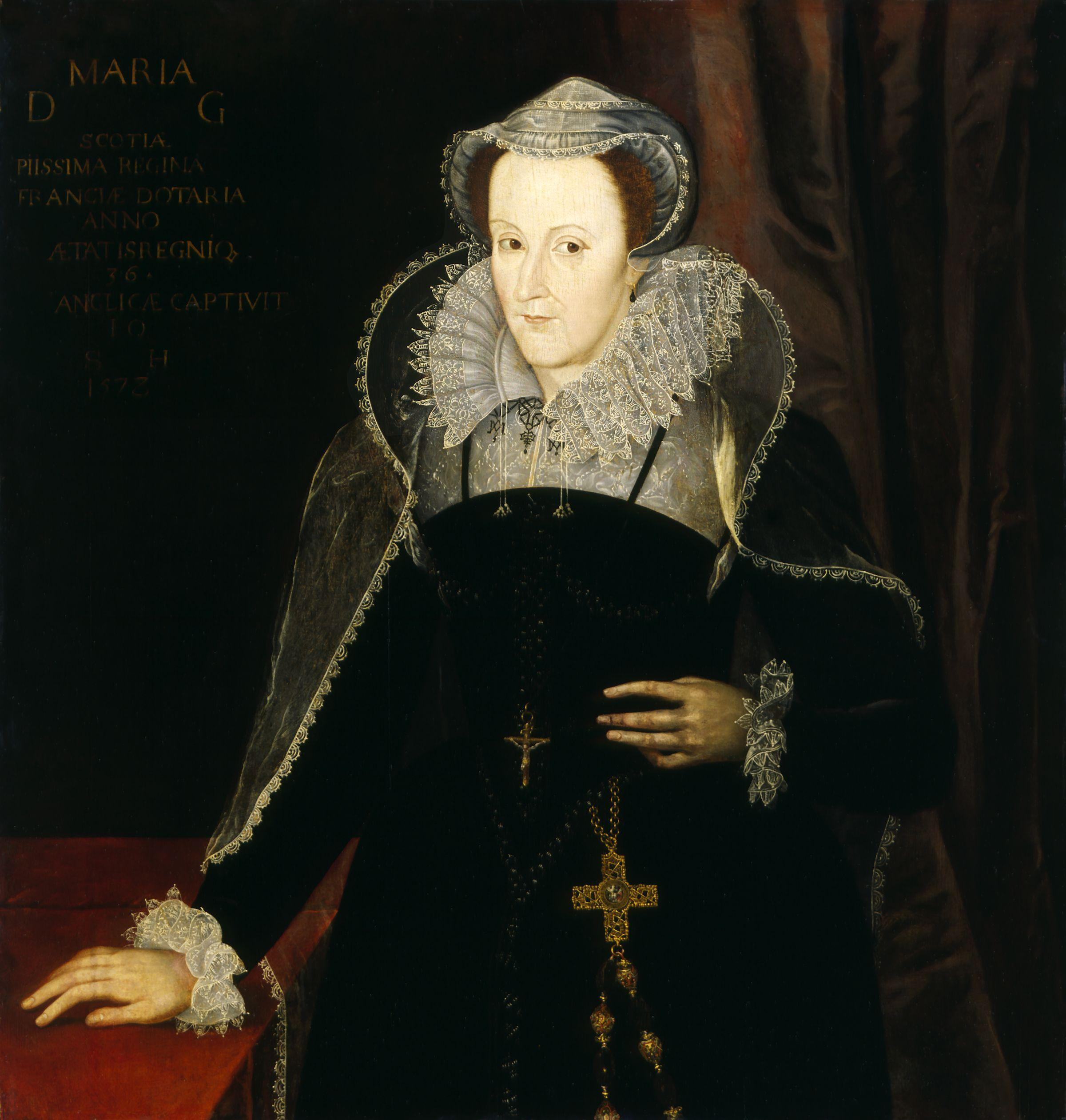 2400x2521 Filemary, Queen Of Scots After Nicholas Hilliard.jpg - Mary Queen Of Scots Painting