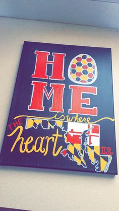 236x419 Maryland Landmark Custom State Print 8x10 By Paintedpost - Maryland Painting