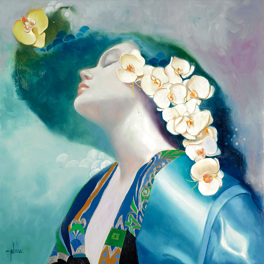 900x900 The Poet Of Painting ~ Catherine La Rose Felix Mas - Mas Painting