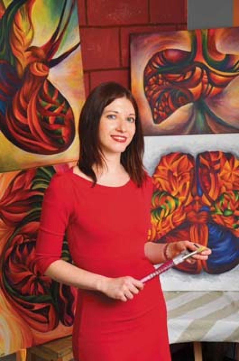 804x1214 Dissecting An Artist's Vision - Masha Painting