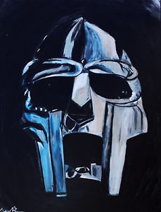 229x300 Mf Doom Painting Mask Victor Vaughn Operation Doomsday Dangermouse - Mask Painting