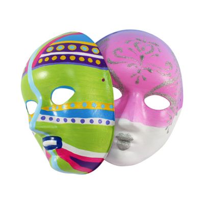 400x400 Paper Craft Mask Painting Kit - Mask Painting
