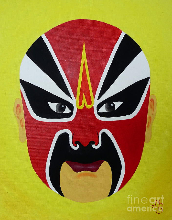 704x900 Zhuan Zhu - Mask Painting