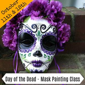 300x300 Day Of The Dead - Mask Painting