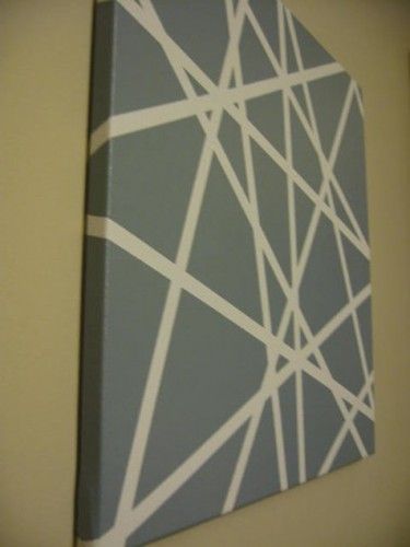 375x500 I Really Want To Make This For My Living Room. Seems Simple Enough - Masking Painting