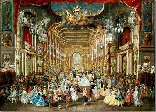 512x368 Cyber Masquerade Ball Invitation - Masquerade Ball Painting