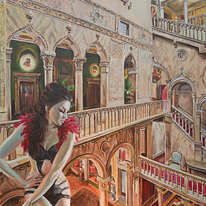 300x300 Masquerade Ball Art - Masquerade Ball Painting