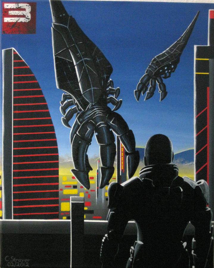719x900 Mass Effect Painting - Mass Effect Painting