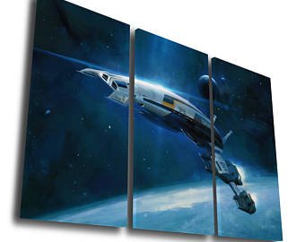 340x270 Mass Effect Art Etsy - Mass Effect Painting