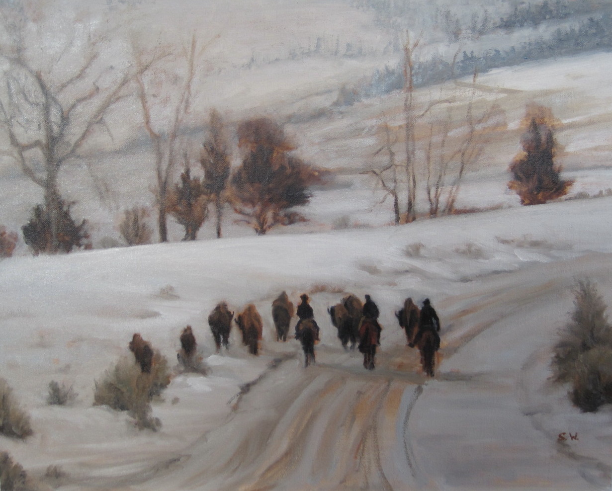 1231x988 Sunny West - Massachusetts Painting