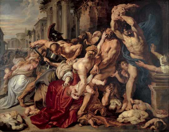 540x423 Massacre Of The Innocents Peter Paul Rubens 1611 1612 Bible - Massacre Of The Innocents Painting