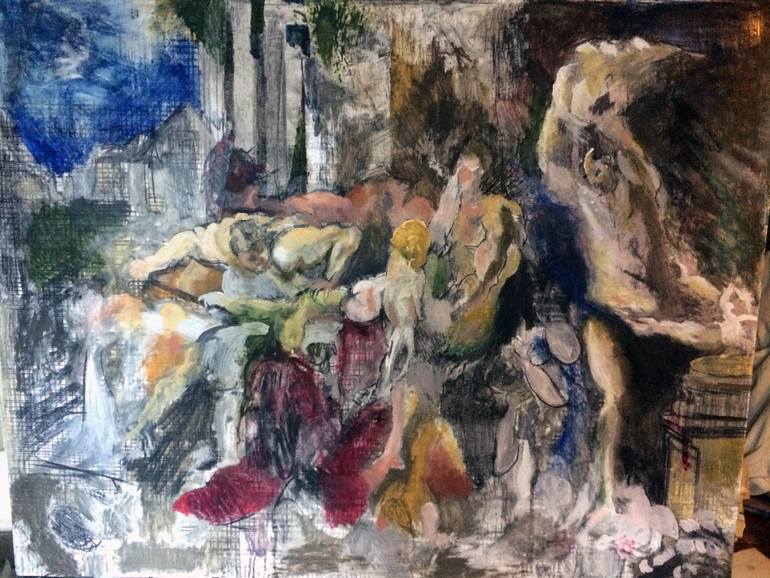 770x578 Saatchi Art Massacre Of The Innocents (Before) 2017 Painting By - Massacre Of The Innocents Painting