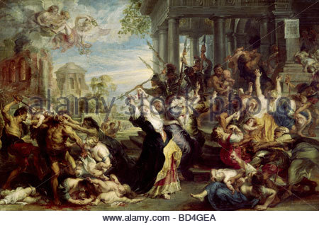 450x318 The Massacre Of The Innocents By Peter Paul Rubens (1577 1640 - Massacre Of The Innocents Painting