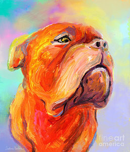 257x300 Mastiff Paintings Fine Art America - Mastiff Painting