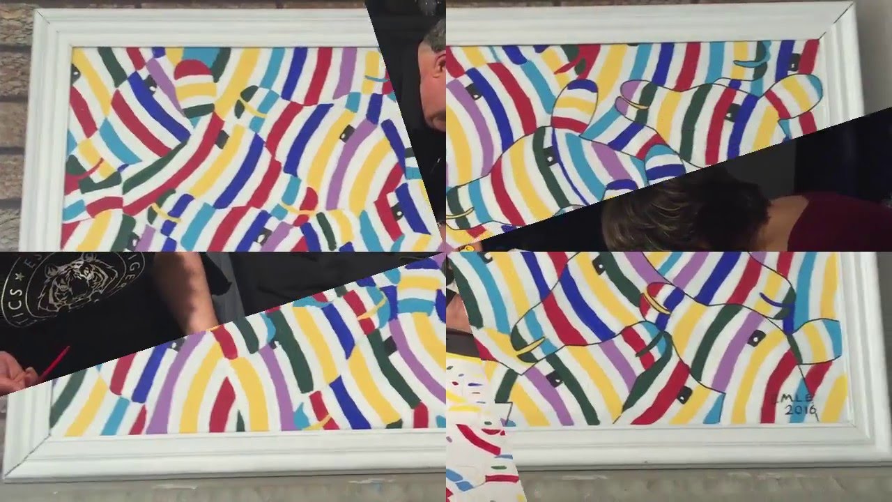 1280x720 Diy Painting Art - Mathematical Painting